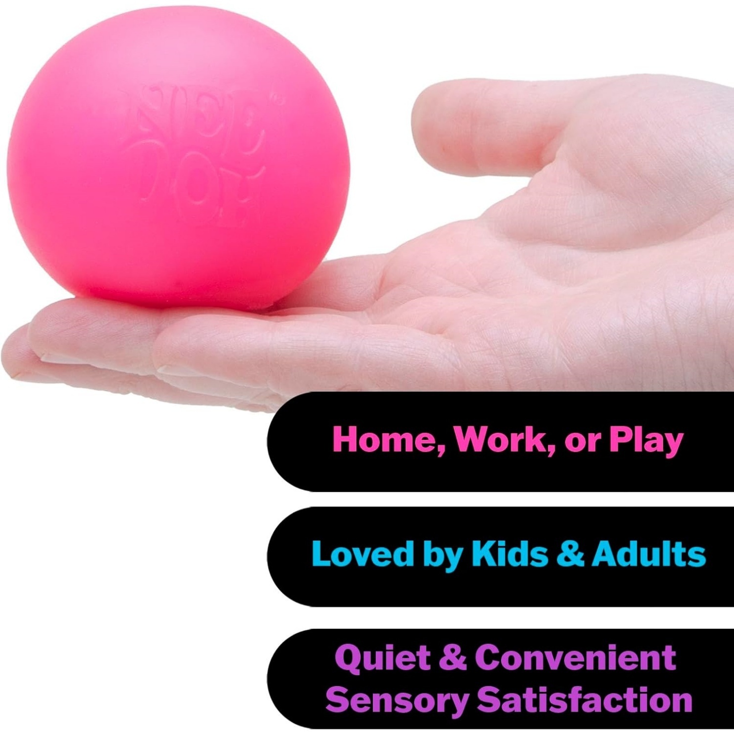 NeeDoh Original Sensory Ball – Blue - Image 11