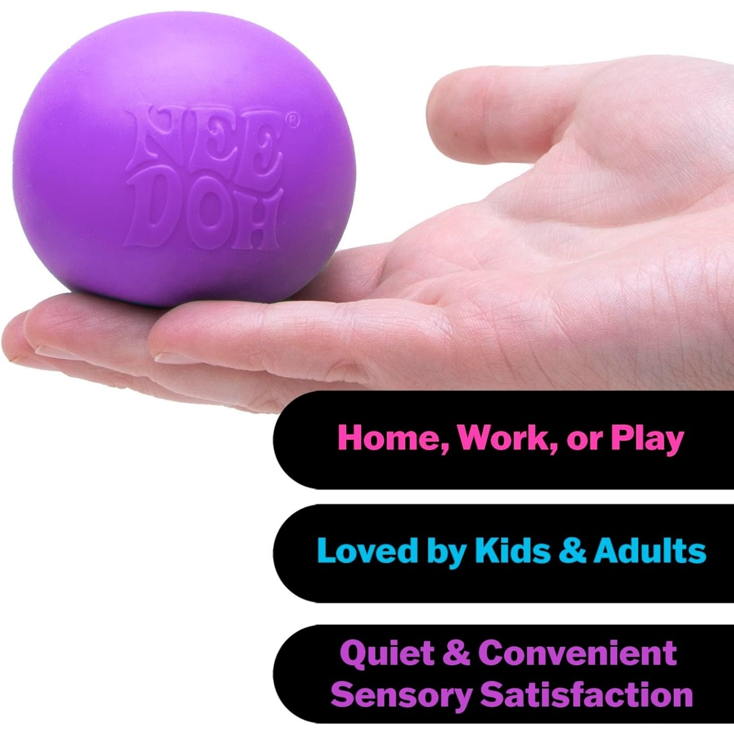 NeeDoh Original Sensory Ball – Blue - Image 23