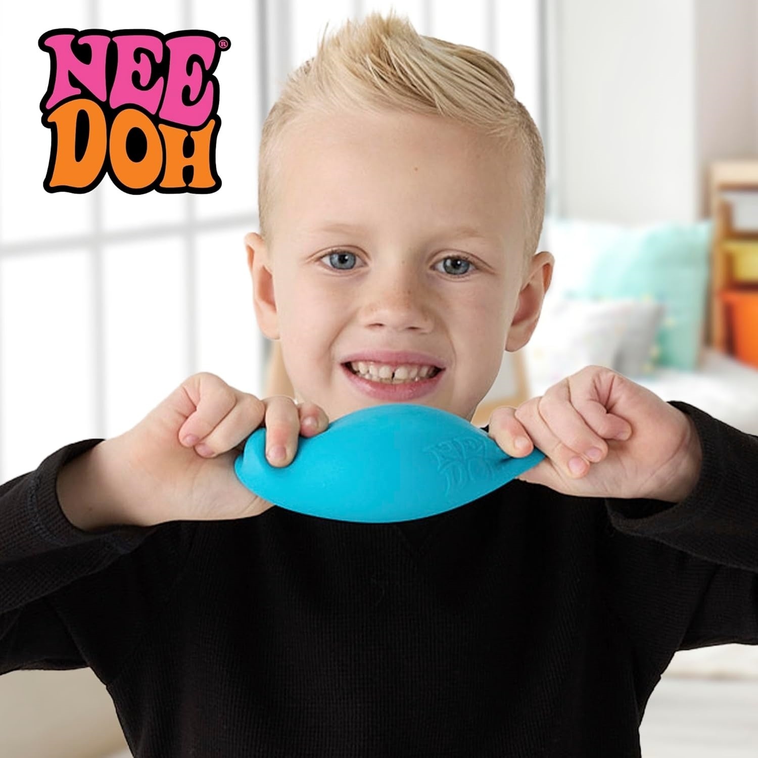 NeeDoh Original Sensory Ball – Blue - Image 6