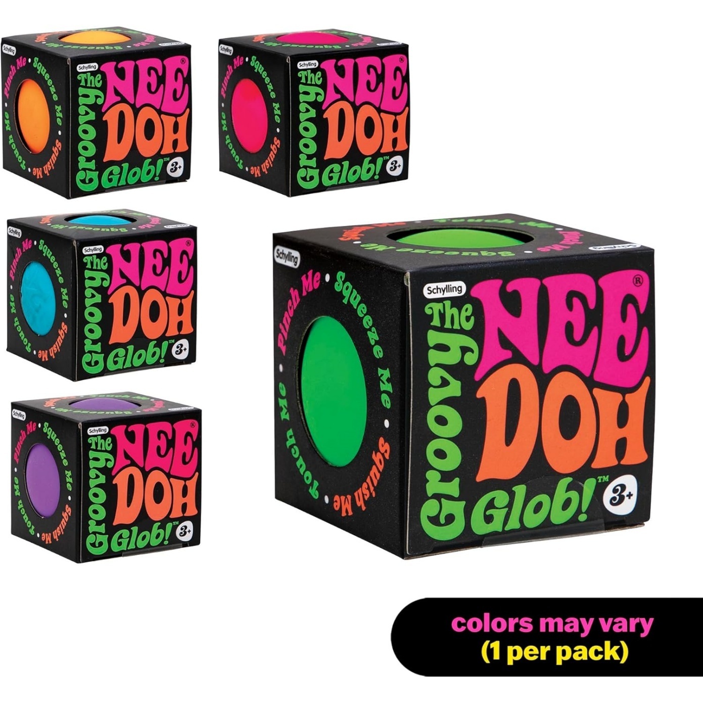 NeeDoh Original Sensory Ball – Blue - Image 9