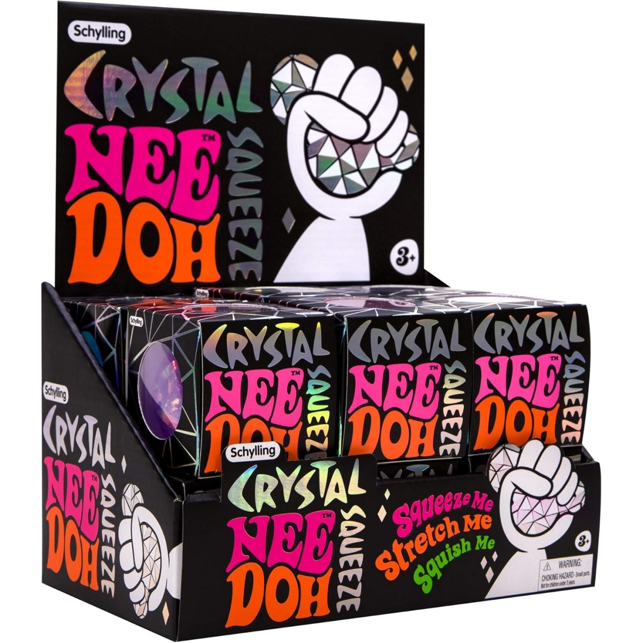 NeeDoh Crystal – Liquid-Filled Sensory Ball – Assorted - Image 6